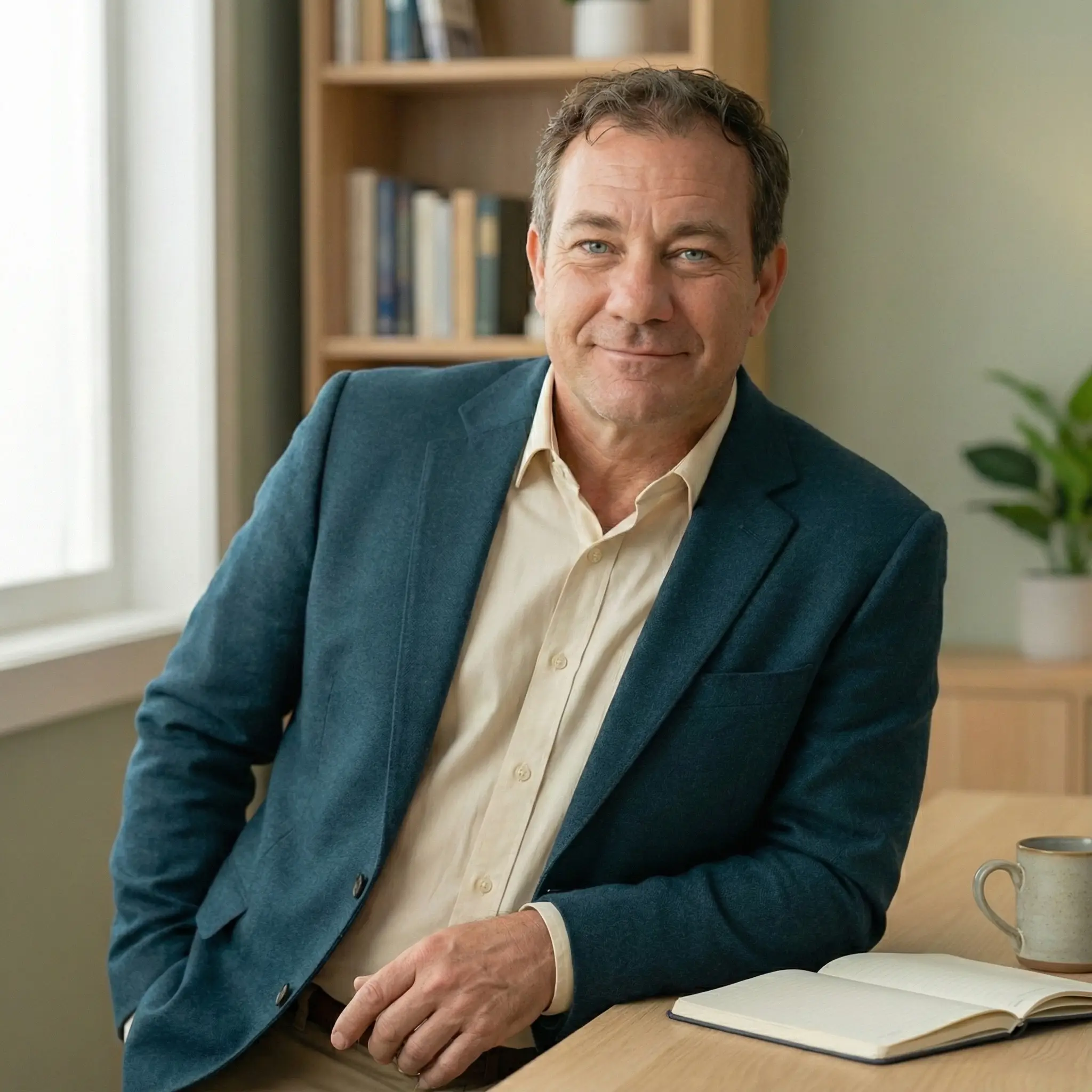 Retrato de Cristian Zeballos, fundador de la Escuela È.T.I.K.A.